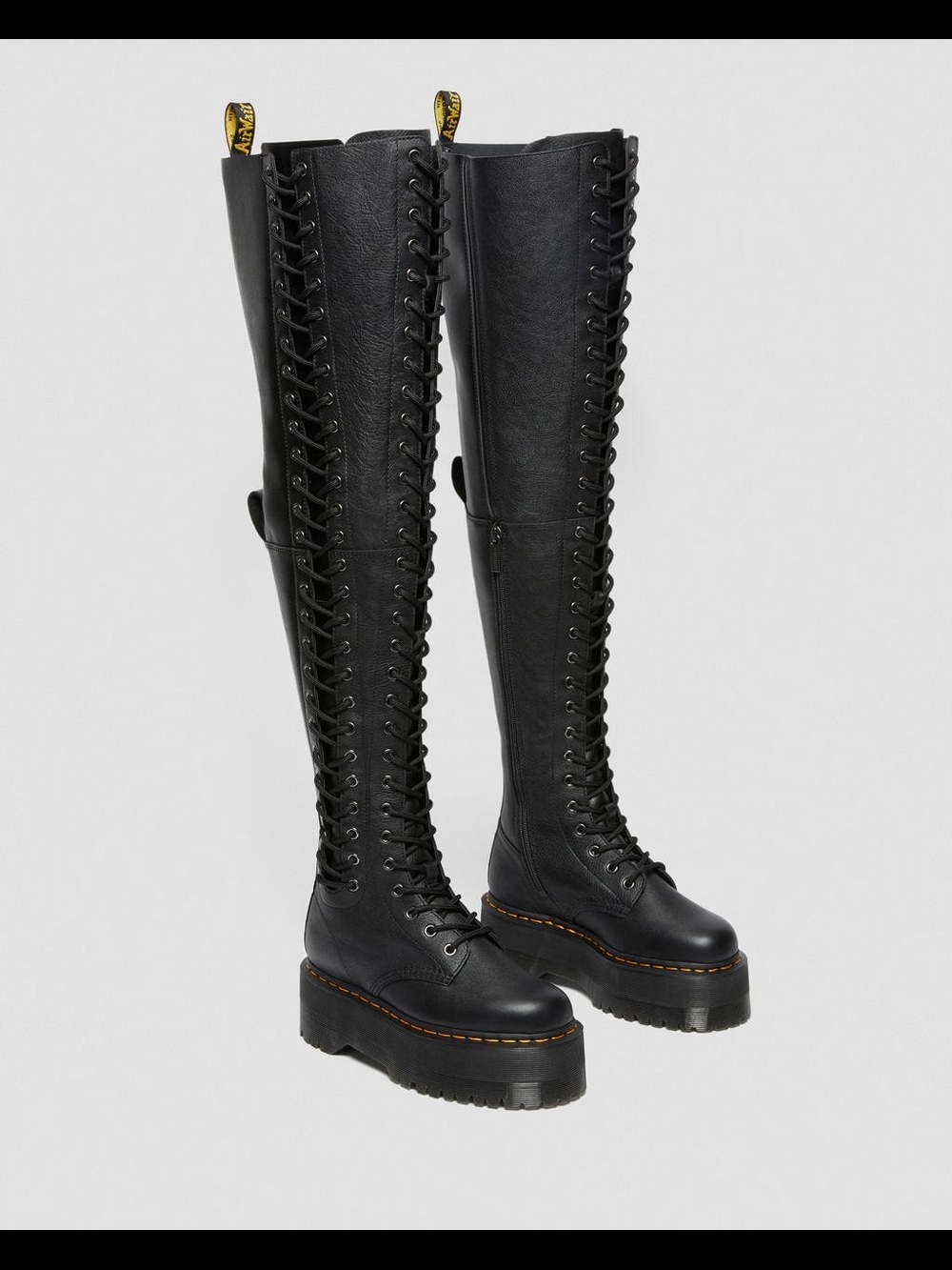 Dr. Martens Azreya Max Leather 26-Eye Platform Boots